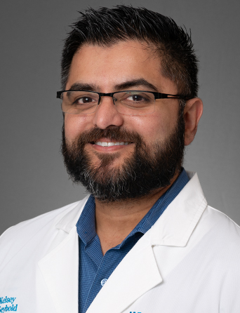 Headshot of Mohiuddin Shamsi, DPM, Podiatry specialist at Kelsey-Seybold Clinic.