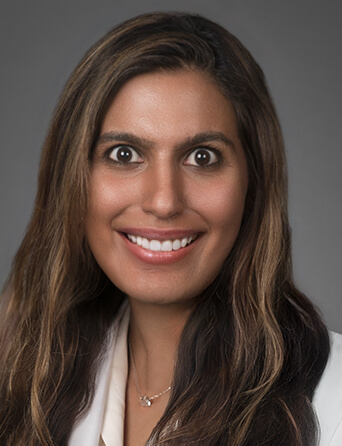 Portrait of Natasha Abdullah, MD, OB/GYN specialist at Kelsey-Seybold Clinic.