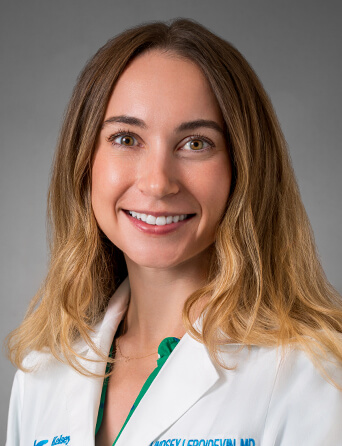 Portrait of Lindsey LePoidevin, MD, OB/GYN specialist at Kelsey-Seybold Clinic.