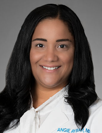 Portrait of Angie Aybar, MD, Family Medicine specialist at Kelsey-Seybold Clinic.