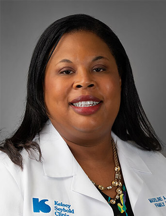 Portrait of Madeline Hunt, MD, Family Medicine specialist at Kelsey-Seybold Clinic.