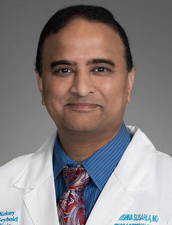 Portrait of H. Krishna Susarla, MD, Internal Medicine and Pediatrics specialist at Kelsey-Seybold Clinic.