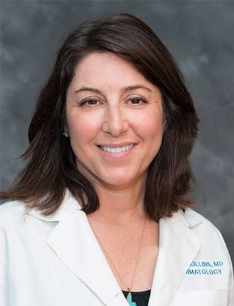 Portrait of Riva Collins, MD, FAAD, Cosmetic Dermatology and Dermatology specialist at Kelsey-Seybold Clinic.