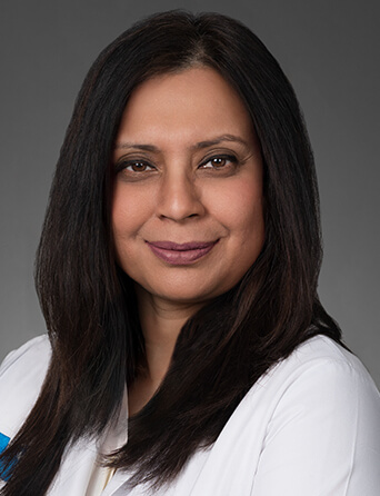 Portrait of Asmeen Bhatt, MD, PhD, Gastroenterology specialist at Kelsey-Seybold Clinic.